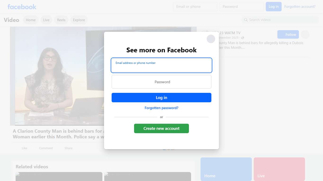 A Clarion County Man is behind bars for allegedly killing a Dubois Woman earlier this Month. Police say a witness claimed that she heard Steigerwald kill Roman and that he had tried to stage the scene to look like a suicide. An autopsy determined that Roman’s cause of death was sharp force injuries to her neck. Steigerwald is charged with a single county of criminal homicide. He is being housed in the Clarion County jail with his bail denied. ABC 23 WATM TV Facebook